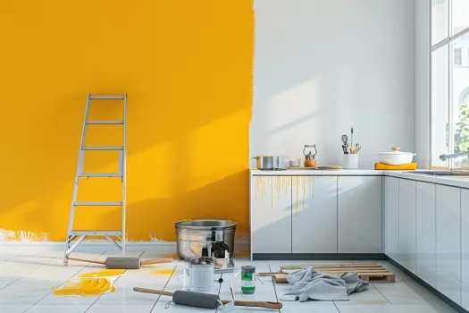 cómo pintar la pared de la cocina: consejos expertos